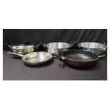 Group of pots and pans