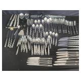 Group of flatware some Sasaki