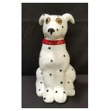 Dalmatian ceramic cookie jar