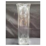 Hand blown glass vase