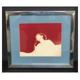 Framed Barbra Streisand photo
