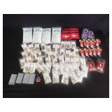 Collection of Richard Simmons magnets and key