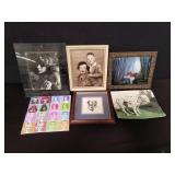 Group of watercolor painting,  prints, pho print