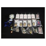 Group of Richard Simmons keychains