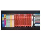 Group of VHS & cassette tapes, box lot