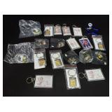 Twenty Richard Simmons keychains