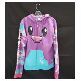 So So Happy Justine monster zip-up hoodie