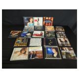 Collection of CDs and DVDs