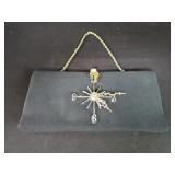 Vintage Mr. Bonhomme quartz clock handbag