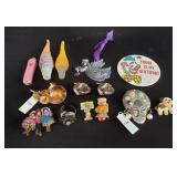 Group of costume pins, cufflinks and ornaments