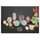 Group of Easter decorations