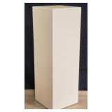 Modern wood pedestal