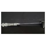 Waterford crystal & stainless steel candle snuffer