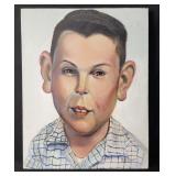 Signed Richard J. Frost oil painting on canvas