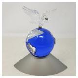 Signed Swarovski crystal planet millennium edition