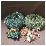 Group of Christmas lights