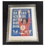 Richard Simmons Better Body Book in acrylic case