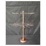 2 tier metal jewelry  organizer