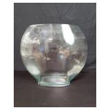 Large glass vase