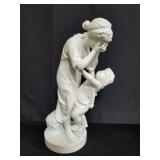 Bisque porcelain figurine