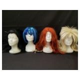 Collection of wigs