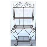 Vintage metal plant stand
