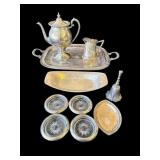 Lot of vintage silver plated items