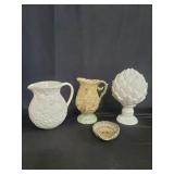 Group of porcelain, ceramic, and pottery