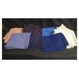 Group of assorted tablecloths