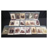 Lot of 20 cabinet photo cards