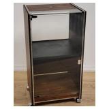 Fisher stereo component cabinet
