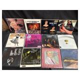 Lot of 12 vintage LPs