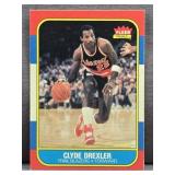 1986-87 Fleer #26 Clyde Drexler Rookie RC