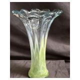 Vintage handblown glass vase