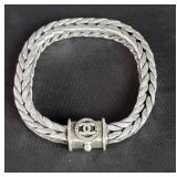 Chanel sterling silver bracelet