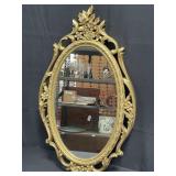 Gilt framed mirror