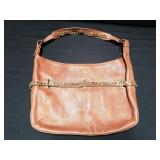 Large Burberry pebbled leather hobo bag