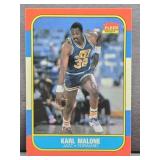 1986-87 Fleer #68 Karl Malone Rookie RC