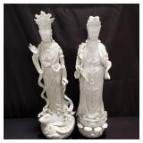 Maitland Smith asian porcelain statue