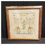 Navajo sand art