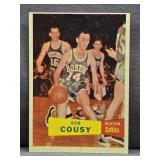1957-58 Topps #17 Bob Cousy Rookie RC Basketball