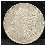 1921 Morgan Silver Dollar Coin.