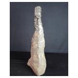 Vintage pottery tribal style woman figure
