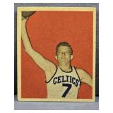 1948 Bowman #8 Mel Riebe Basketball Card.