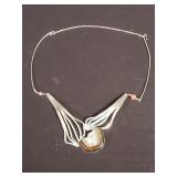 Silver handmade necklace