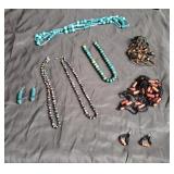 Group of costume jewelry