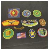Group of vintage patches