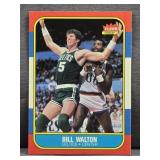 1986 Fleer #119 Bill Walton Basketball Card.