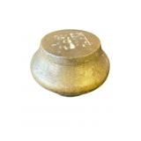 Vintage brass inkwell