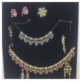 Group of Michael Negrin costume jewelry